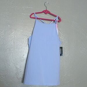Ideology Lavender Girls XL 16 Mesh Sleeveless Top W Lavender/pink Bralette NWT